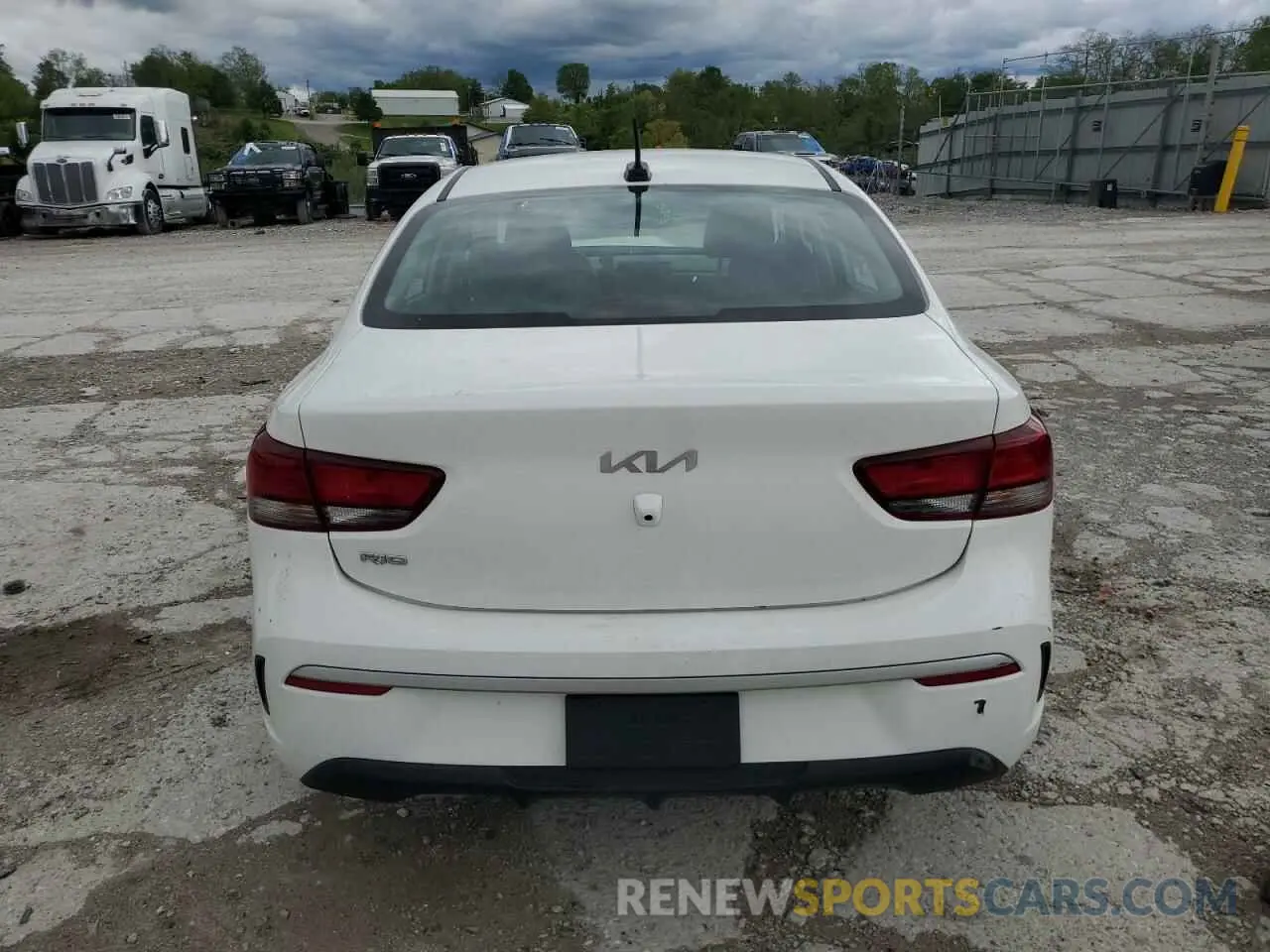 6 Фотография поврежденного автомобиля 3KPA24AD3PE533954 KIA RIO 2023