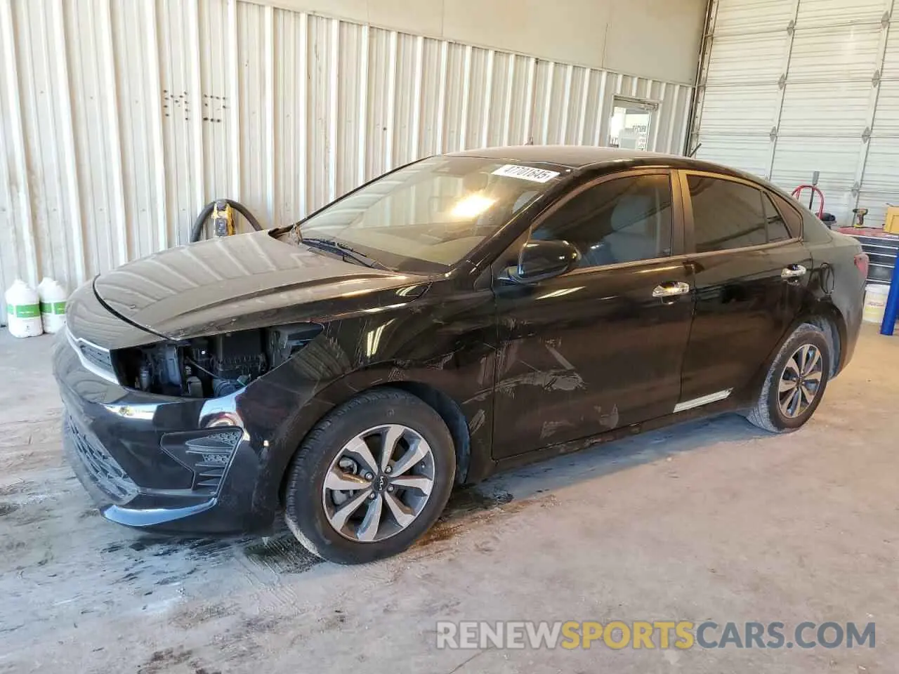 1 Photograph of a damaged car 3KPA24AD3PE548261 KIA RIO 2023