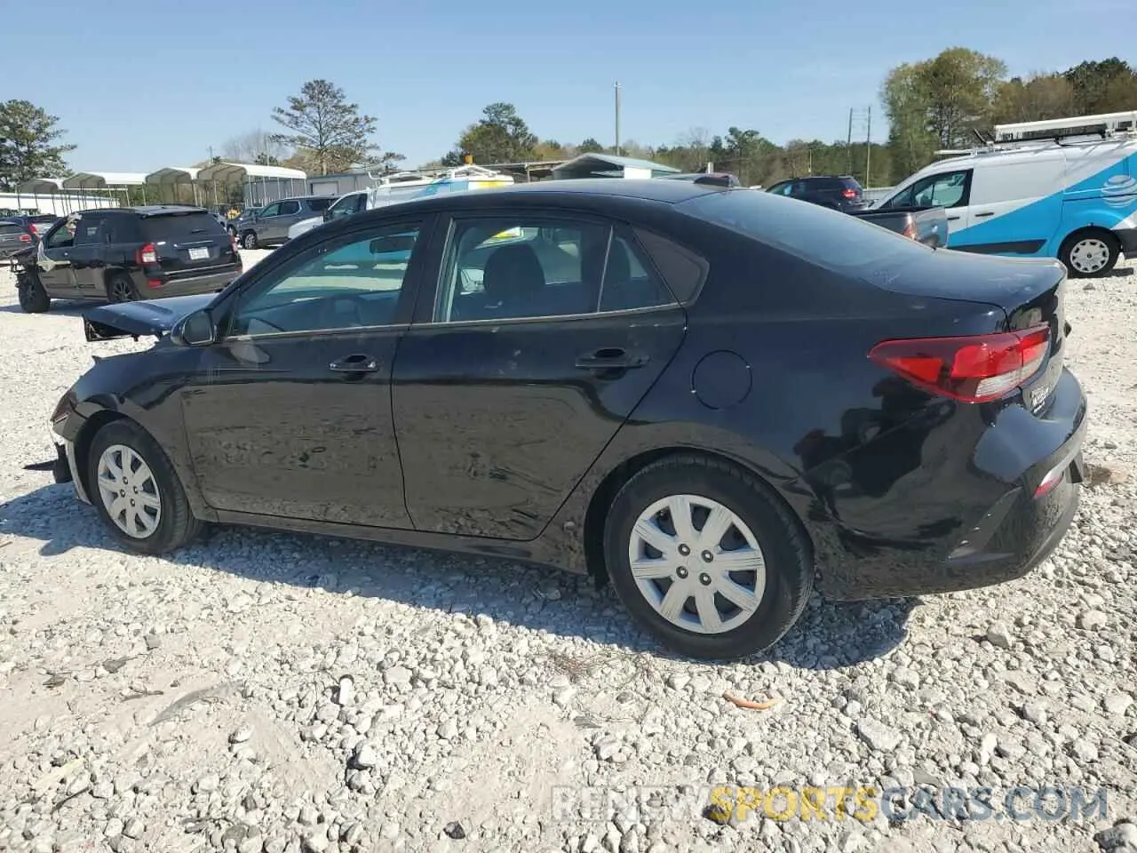 2 Photograph of a damaged car 3KPA24AD3PE560703 KIA RIO 2023