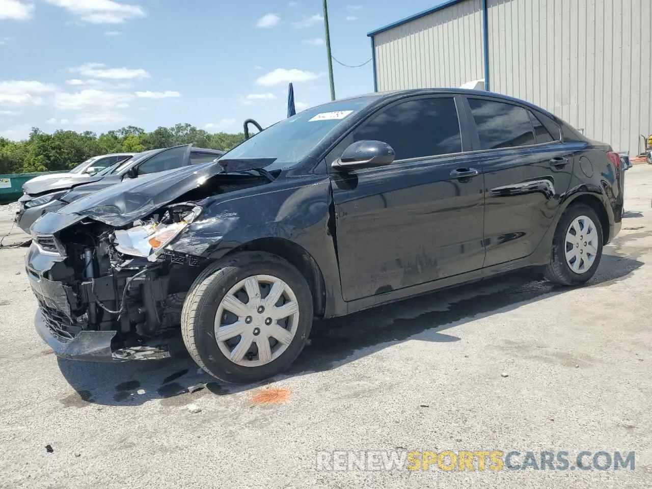 1 Фотография поврежденного автомобиля 3KPA24AD3PE577081 KIA RIO 2023