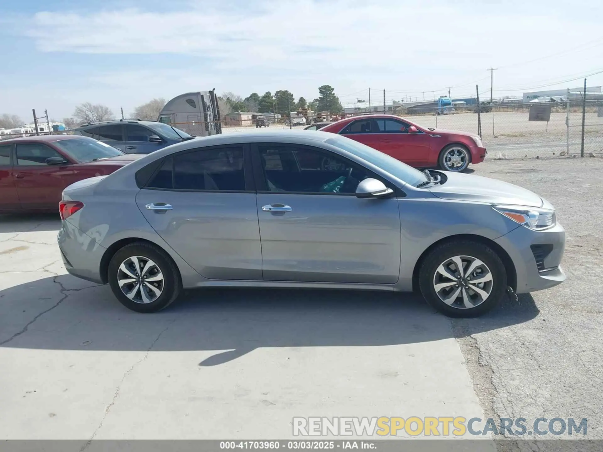 13 Photograph of a damaged car 3KPA24AD3PE592647 KIA RIO 2023