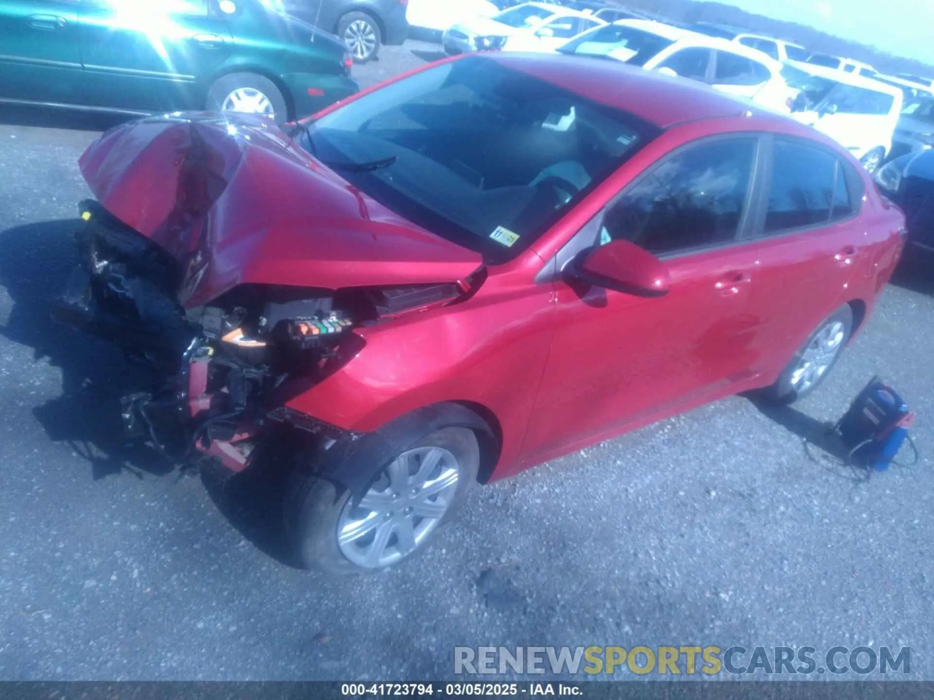 2 Фотография поврежденного автомобиля 3KPA24AD4PE520579 KIA RIO 2023