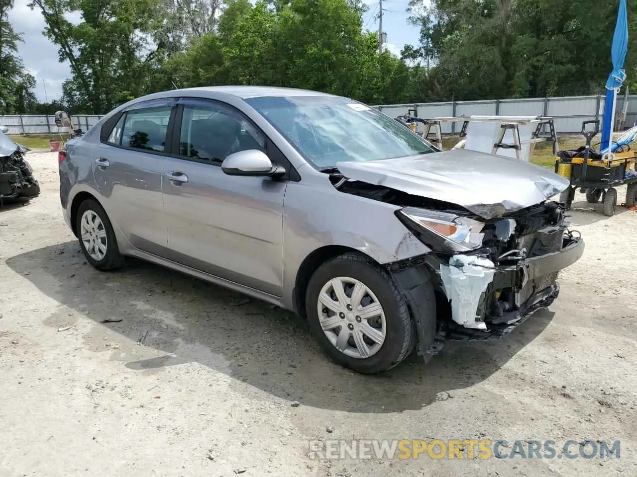 4 Photograph of a damaged car 3KPA24AD4PE522087 KIA RIO 2023