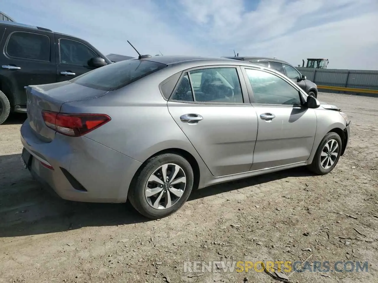3 Photograph of a damaged car 3KPA24AD4PE553162 KIA RIO 2023