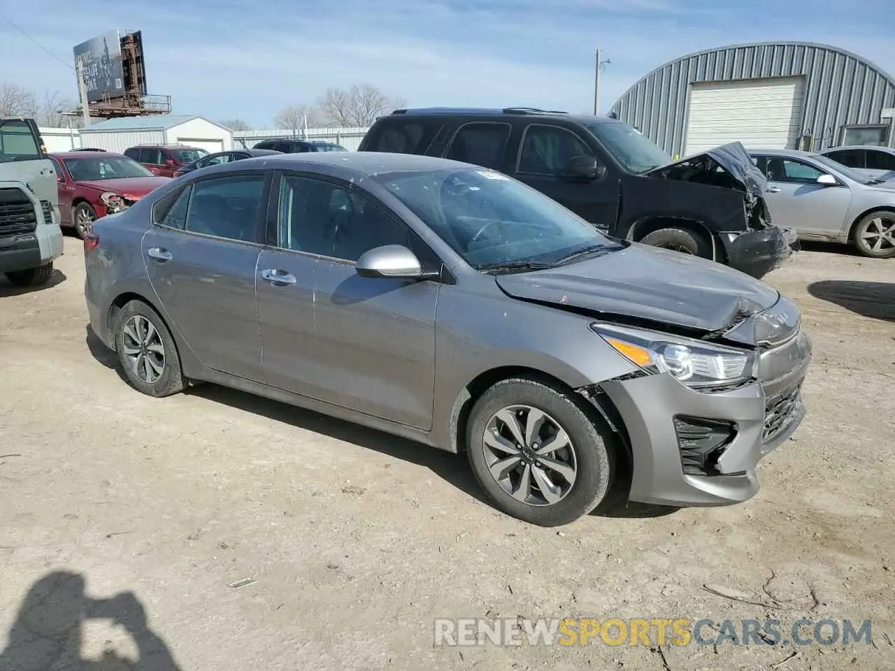 4 Photograph of a damaged car 3KPA24AD4PE553162 KIA RIO 2023