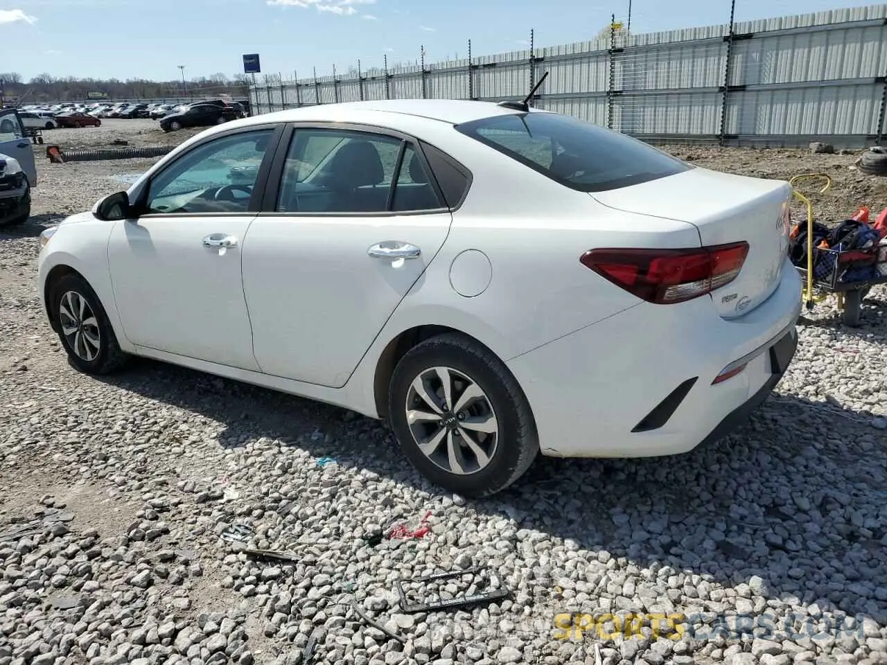 2 Photograph of a damaged car 3KPA24AD4PE572763 KIA RIO 2023