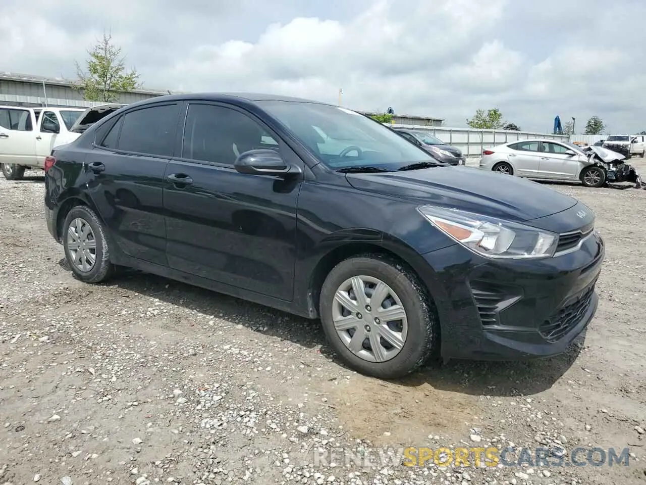 4 Photograph of a damaged car 3KPA24AD4PE598103 KIA RIO 2023