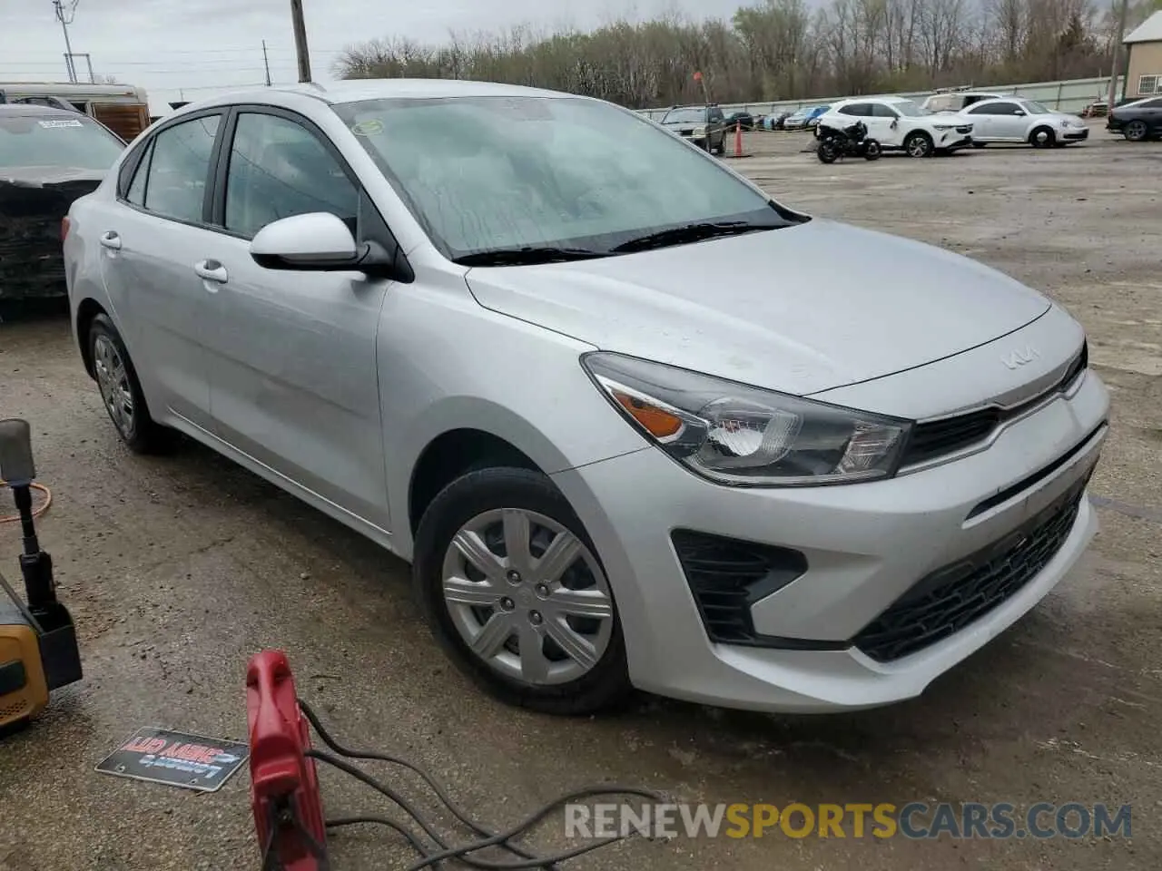 4 Photograph of a damaged car 3KPA24AD5PE516136 KIA RIO 2023
