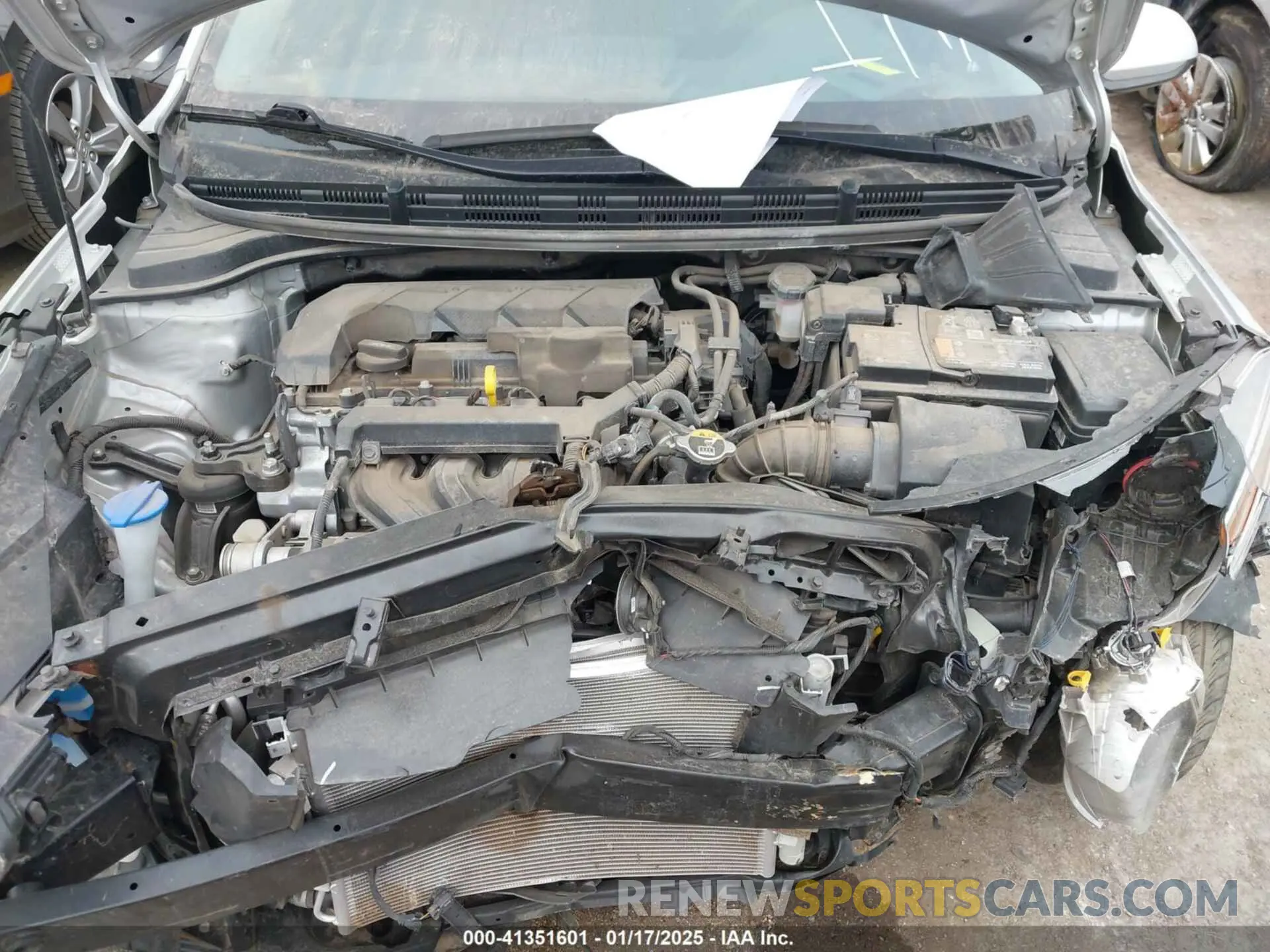 10 Photograph of a damaged car 3KPA24AD5PE528576 KIA RIO 2023