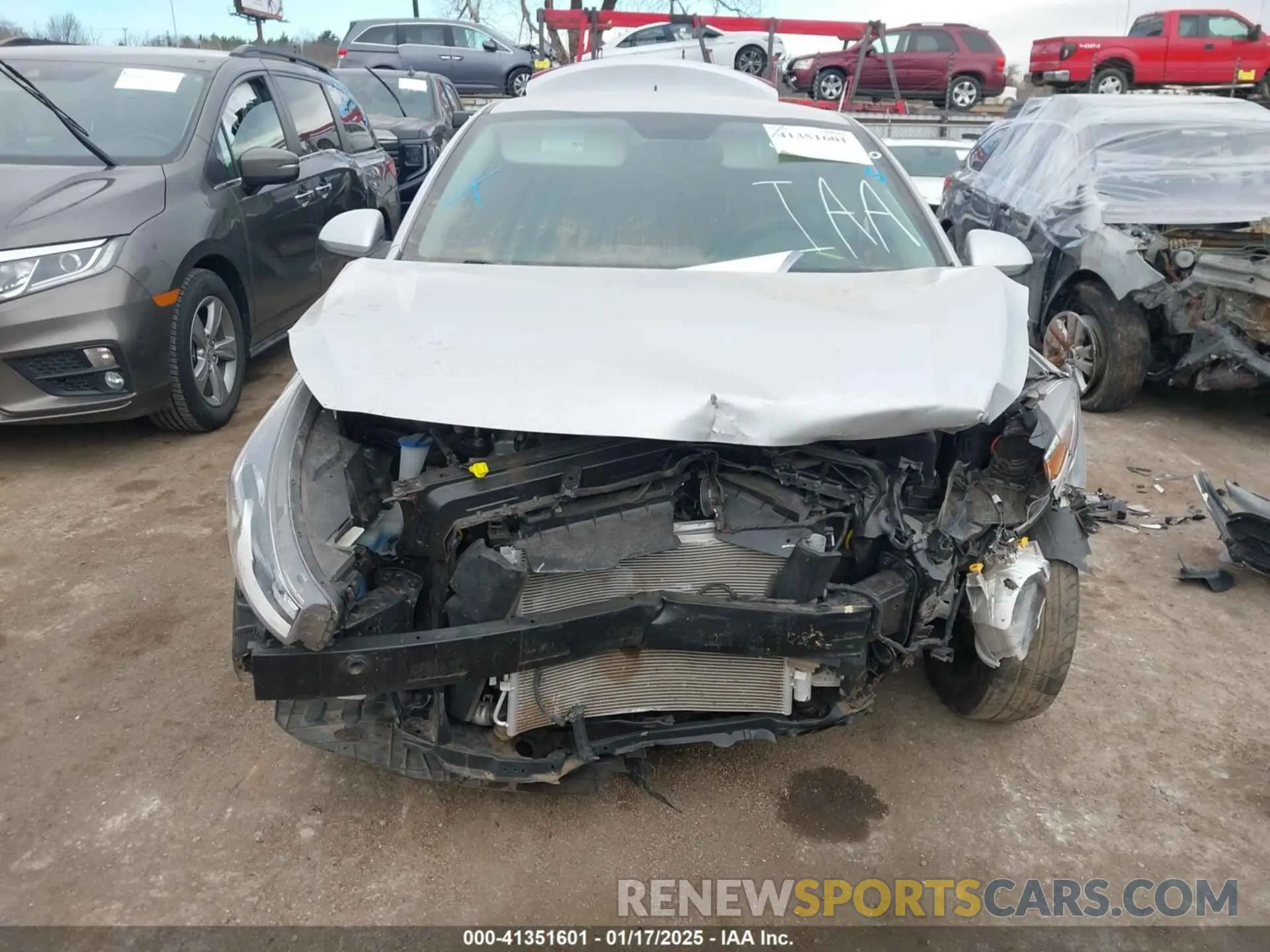 13 Photograph of a damaged car 3KPA24AD5PE528576 KIA RIO 2023