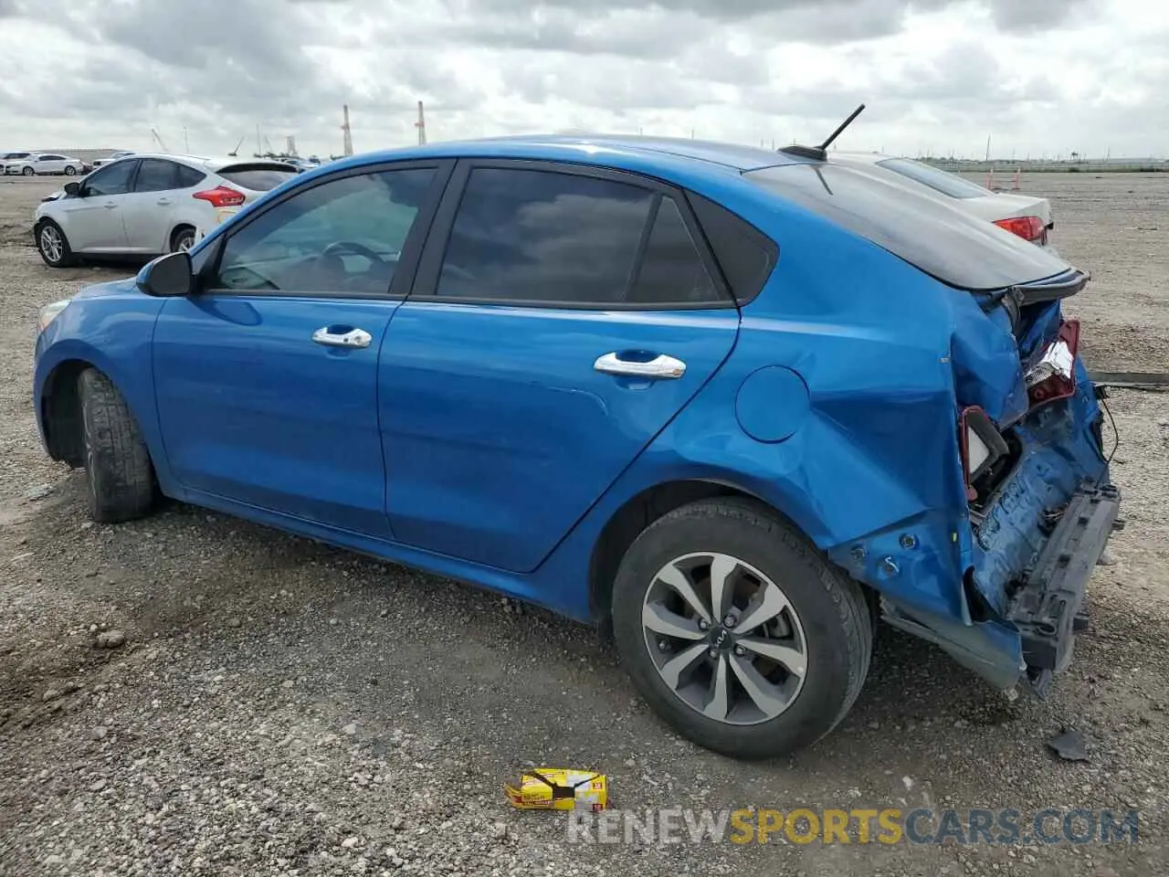 2 Photograph of a damaged car 3KPA24AD5PE540467 KIA RIO 2023