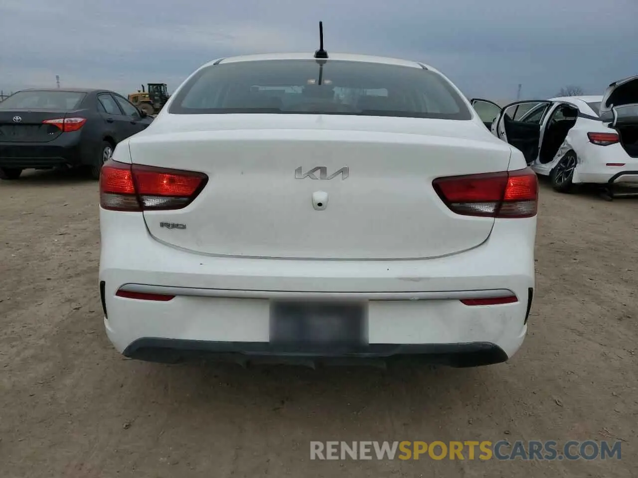 6 Photograph of a damaged car 3KPA24AD5PE541733 KIA RIO 2023