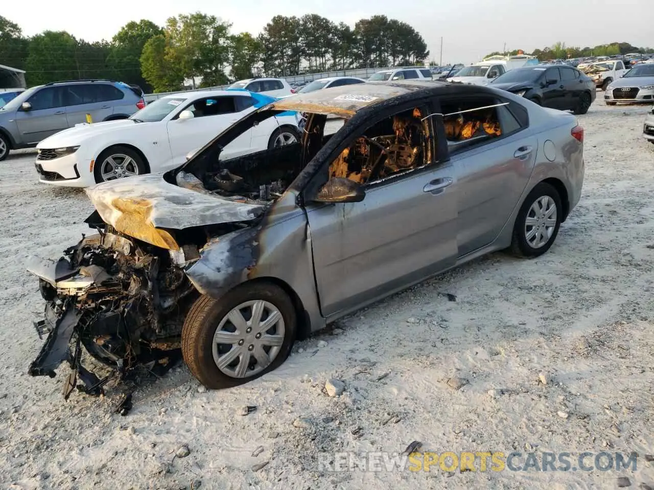 1 Фотография поврежденного автомобиля 3KPA24AD5PE549430 KIA RIO 2023