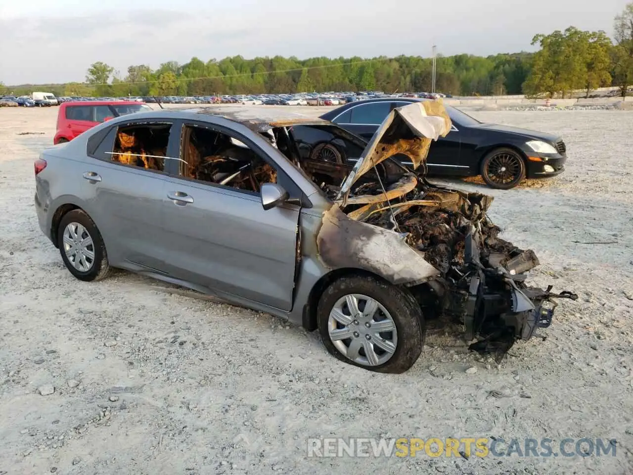 4 Фотография поврежденного автомобиля 3KPA24AD5PE549430 KIA RIO 2023