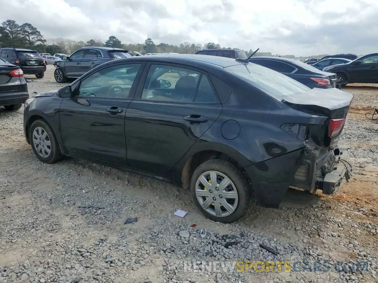 2 Photograph of a damaged car 3KPA24AD5PE583058 KIA RIO 2023