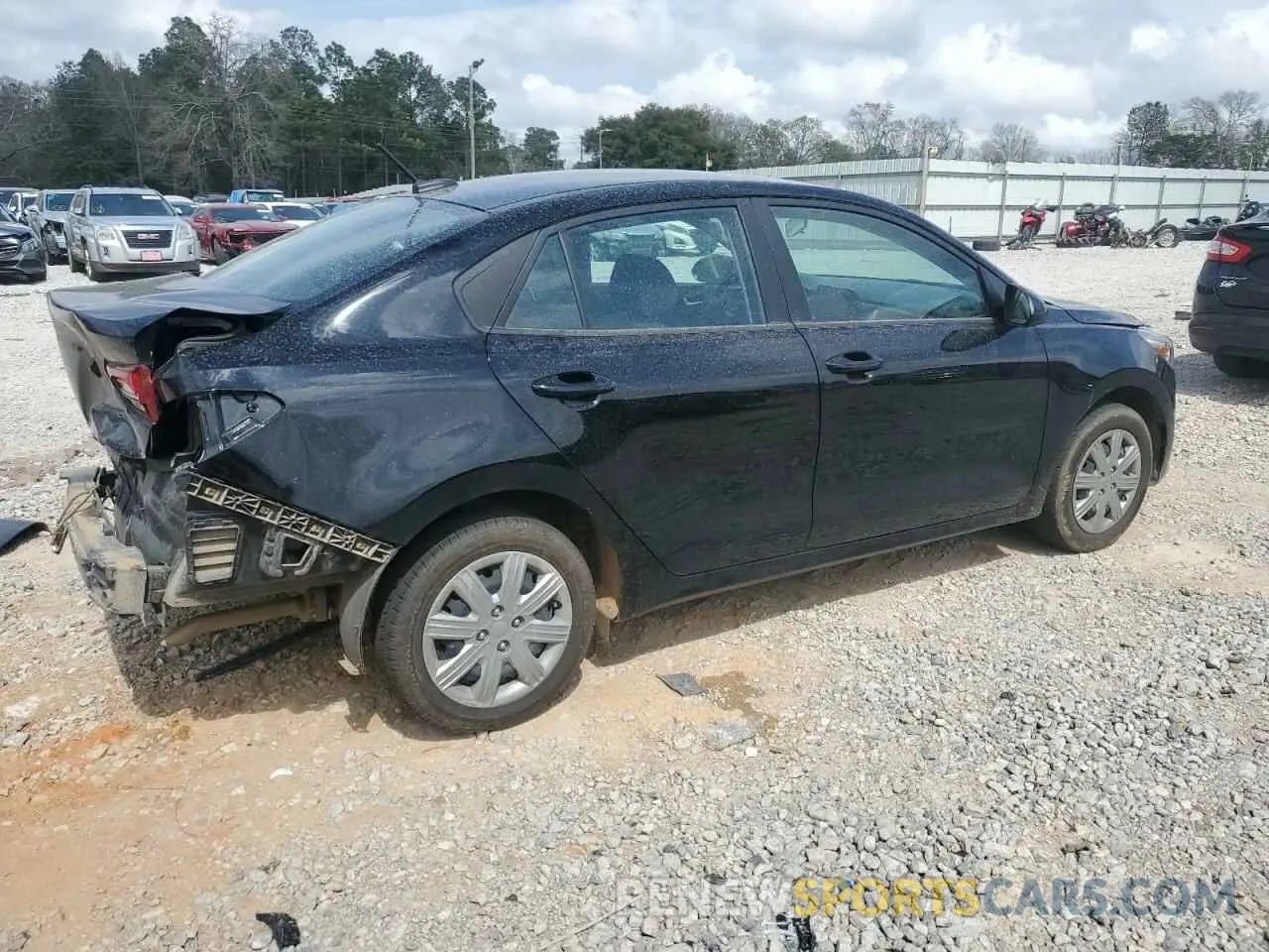 3 Photograph of a damaged car 3KPA24AD5PE583058 KIA RIO 2023