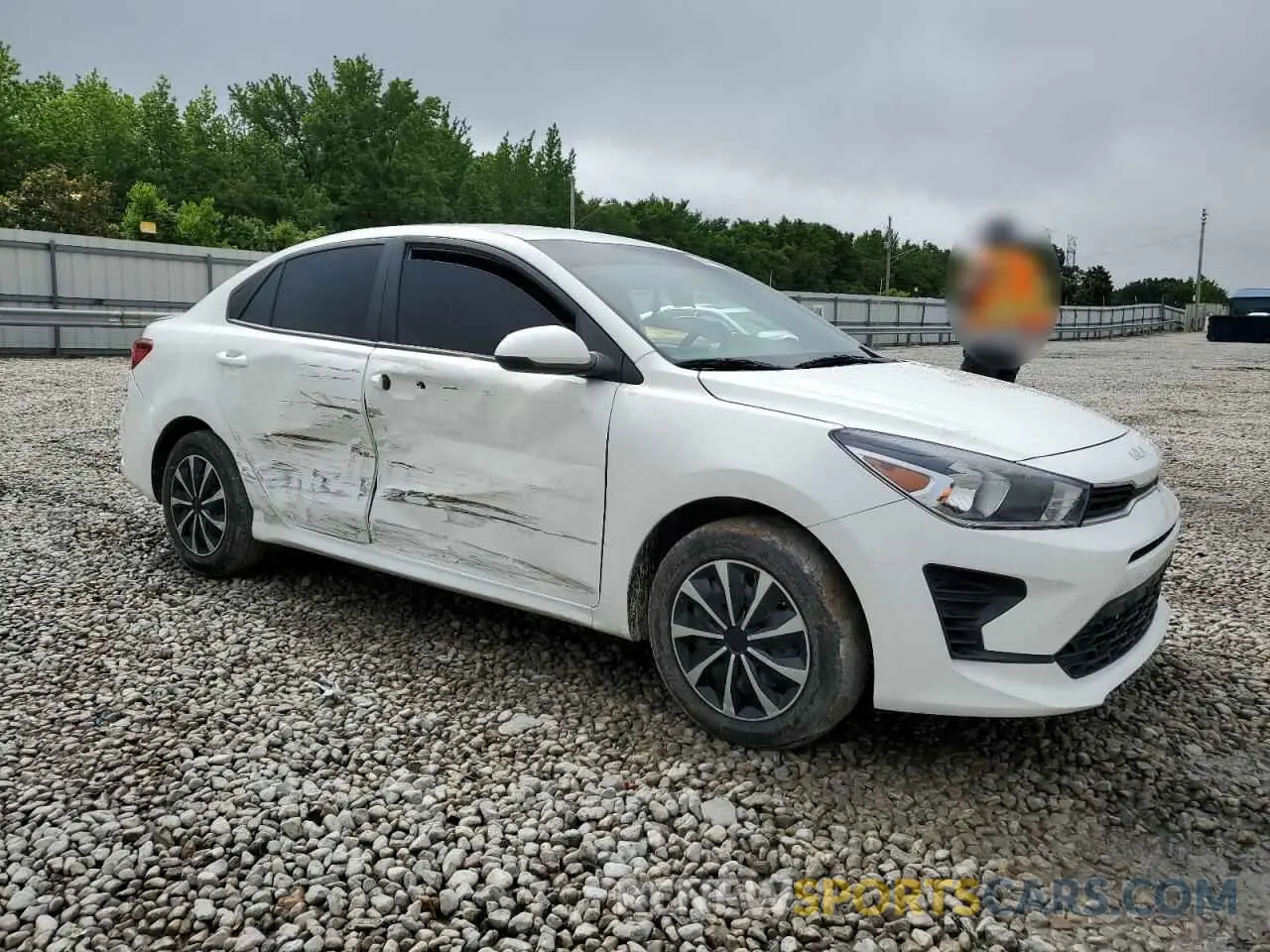4 Photograph of a damaged car 3KPA24AD5PE615779 KIA RIO 2023