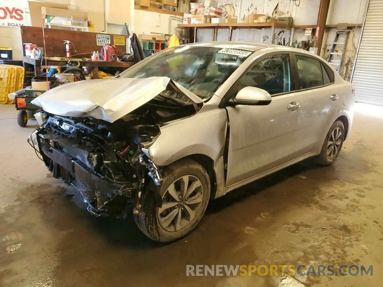 1 Photograph of a damaged car 3KPA24AD6PE518798 KIA RIO 2023