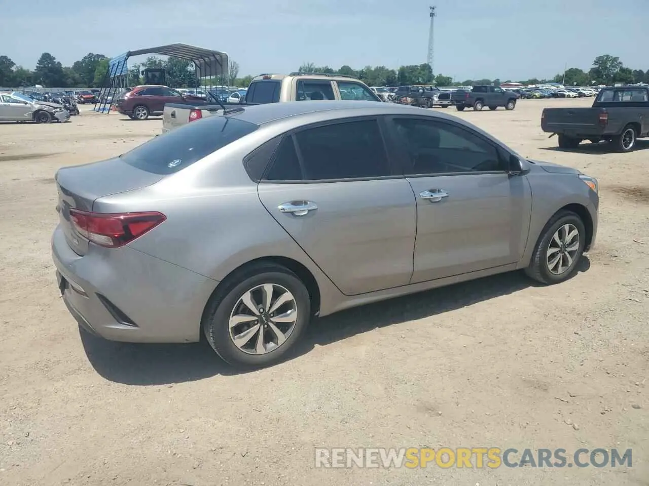 3 Photograph of a damaged car 3KPA24AD6PE532510 KIA RIO 2023