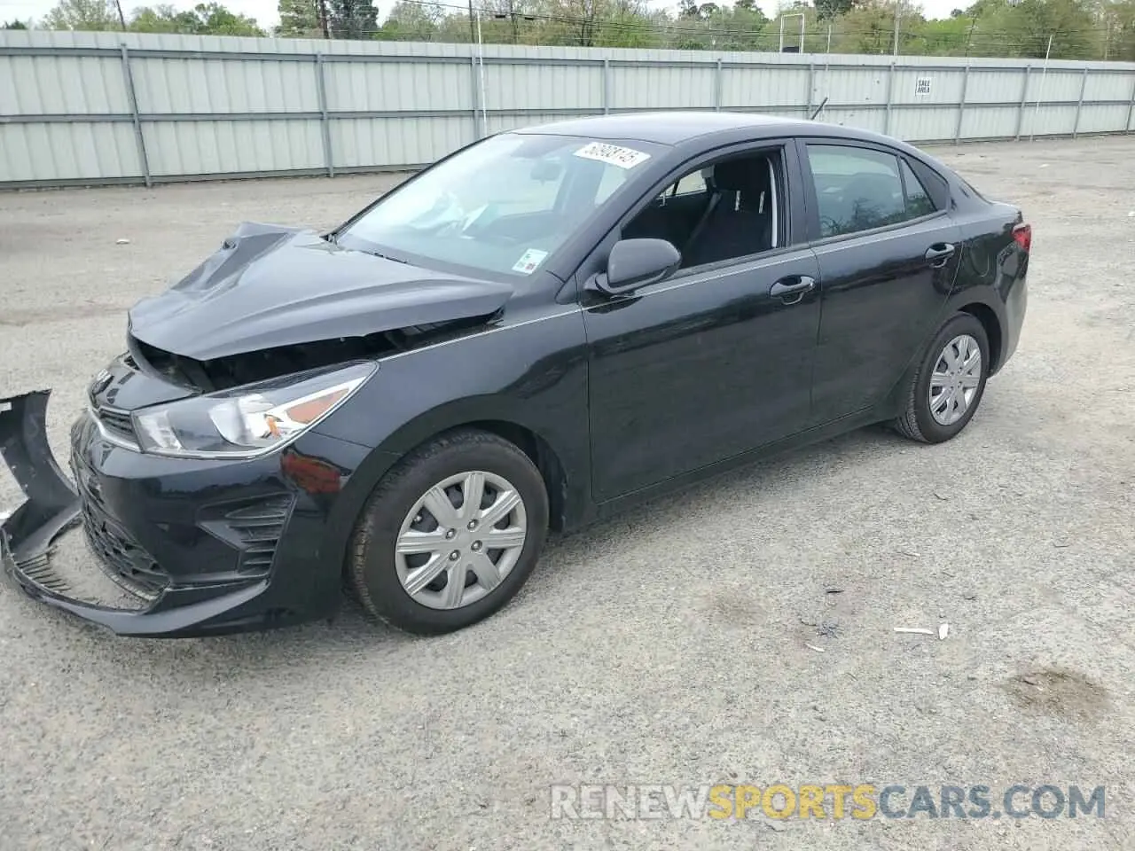 1 Photograph of a damaged car 3KPA24AD6PE554264 KIA RIO 2023