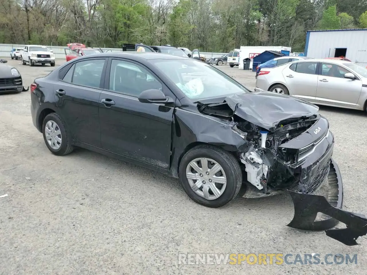 4 Photograph of a damaged car 3KPA24AD6PE554264 KIA RIO 2023