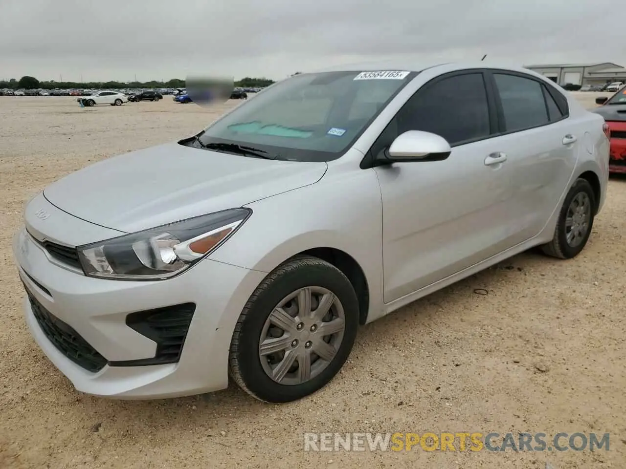 1 Photograph of a damaged car 3KPA24AD6PE560274 KIA RIO 2023