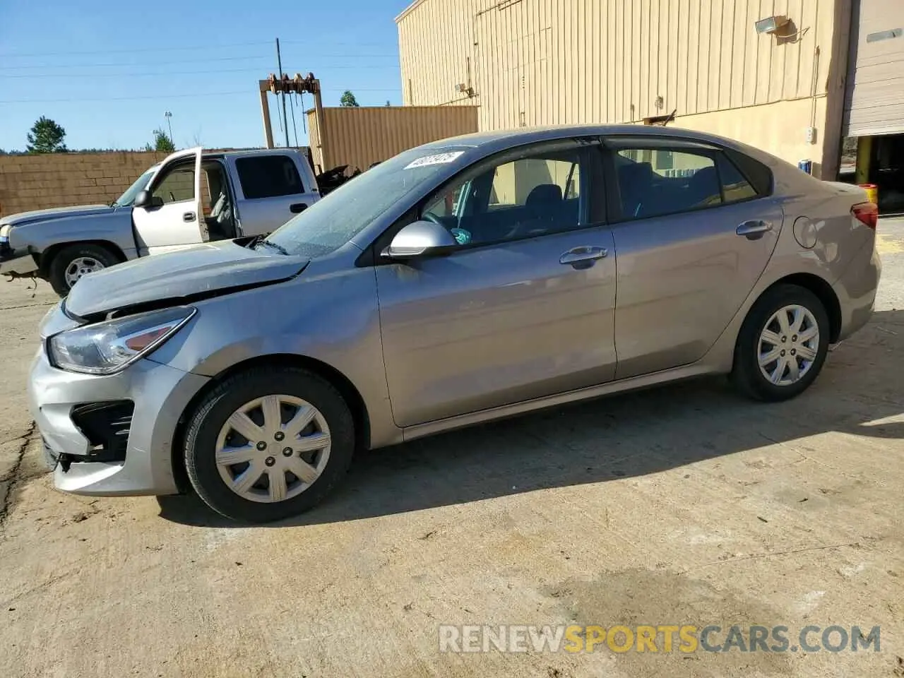 1 Photograph of a damaged car 3KPA24AD6PE572943 KIA RIO 2023