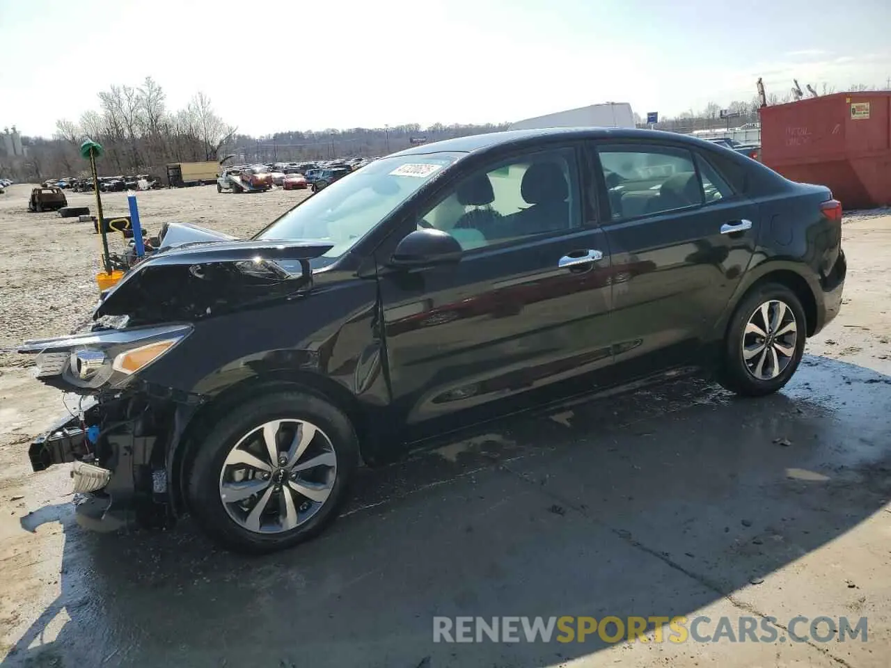 1 Фотография поврежденного автомобиля 3KPA24AD7PE574118 KIA RIO 2023