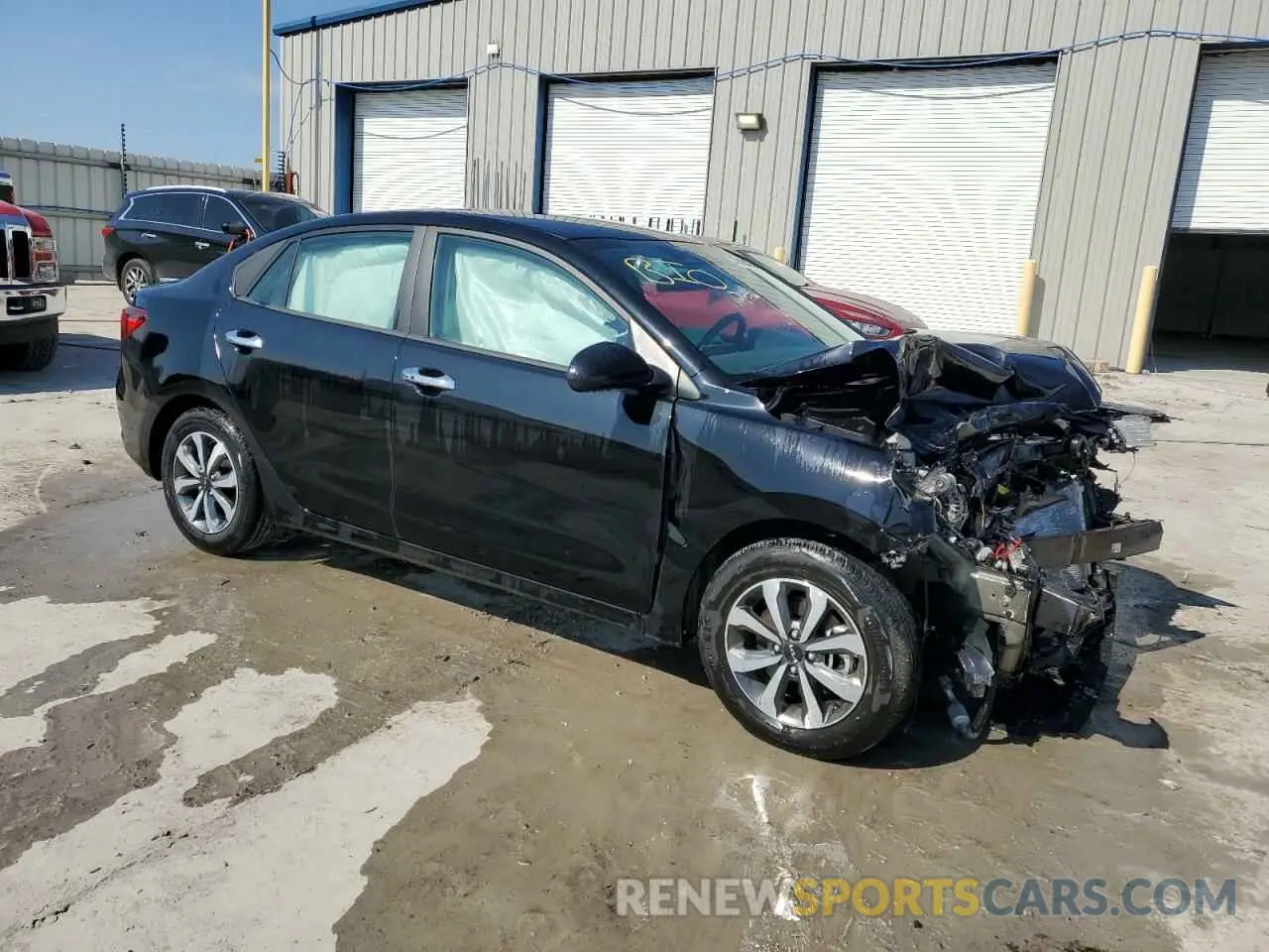 4 Фотография поврежденного автомобиля 3KPA24AD7PE574118 KIA RIO 2023