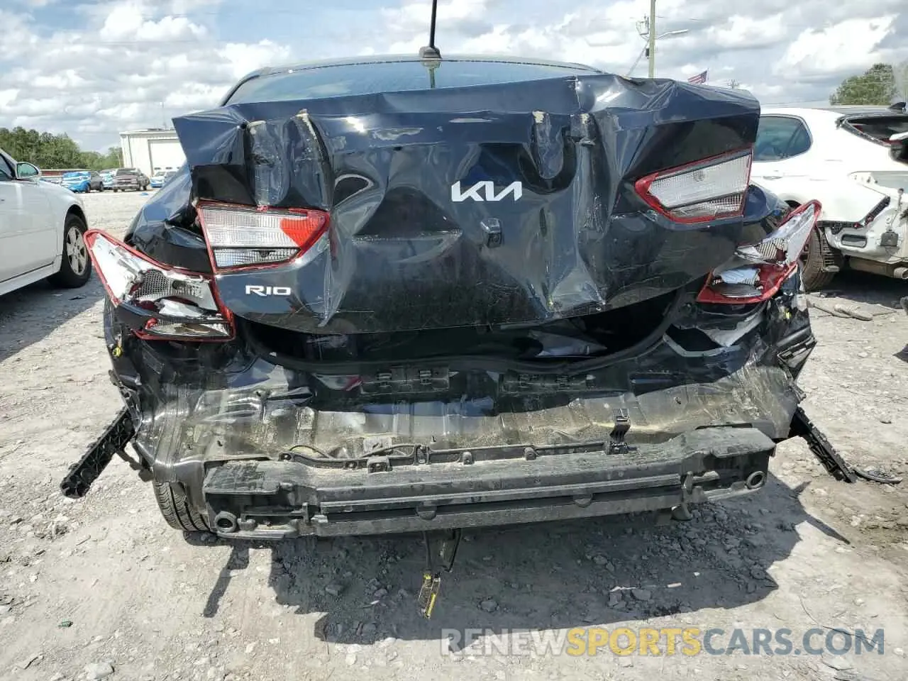 6 Фотография поврежденного автомобиля 3KPA24AD7PE576869 KIA RIO 2023