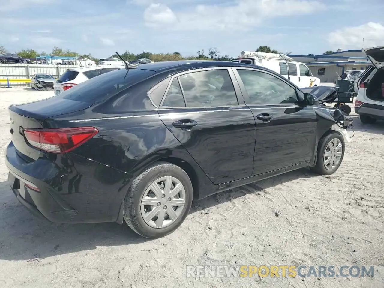 3 Photograph of a damaged car 3KPA24AD7PE592716 KIA RIO 2023