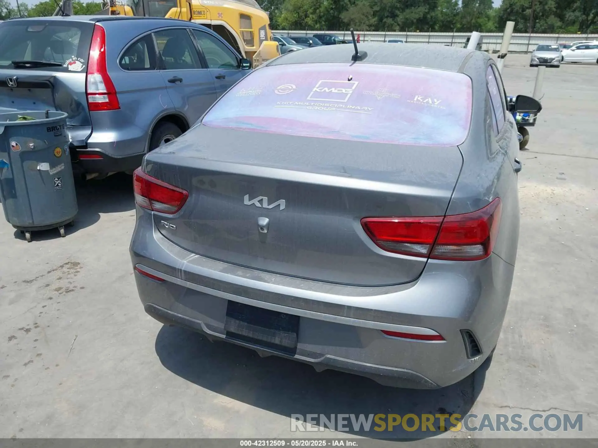 16 Photograph of a damaged car 3KPA24AD7PE609997 KIA RIO 2023