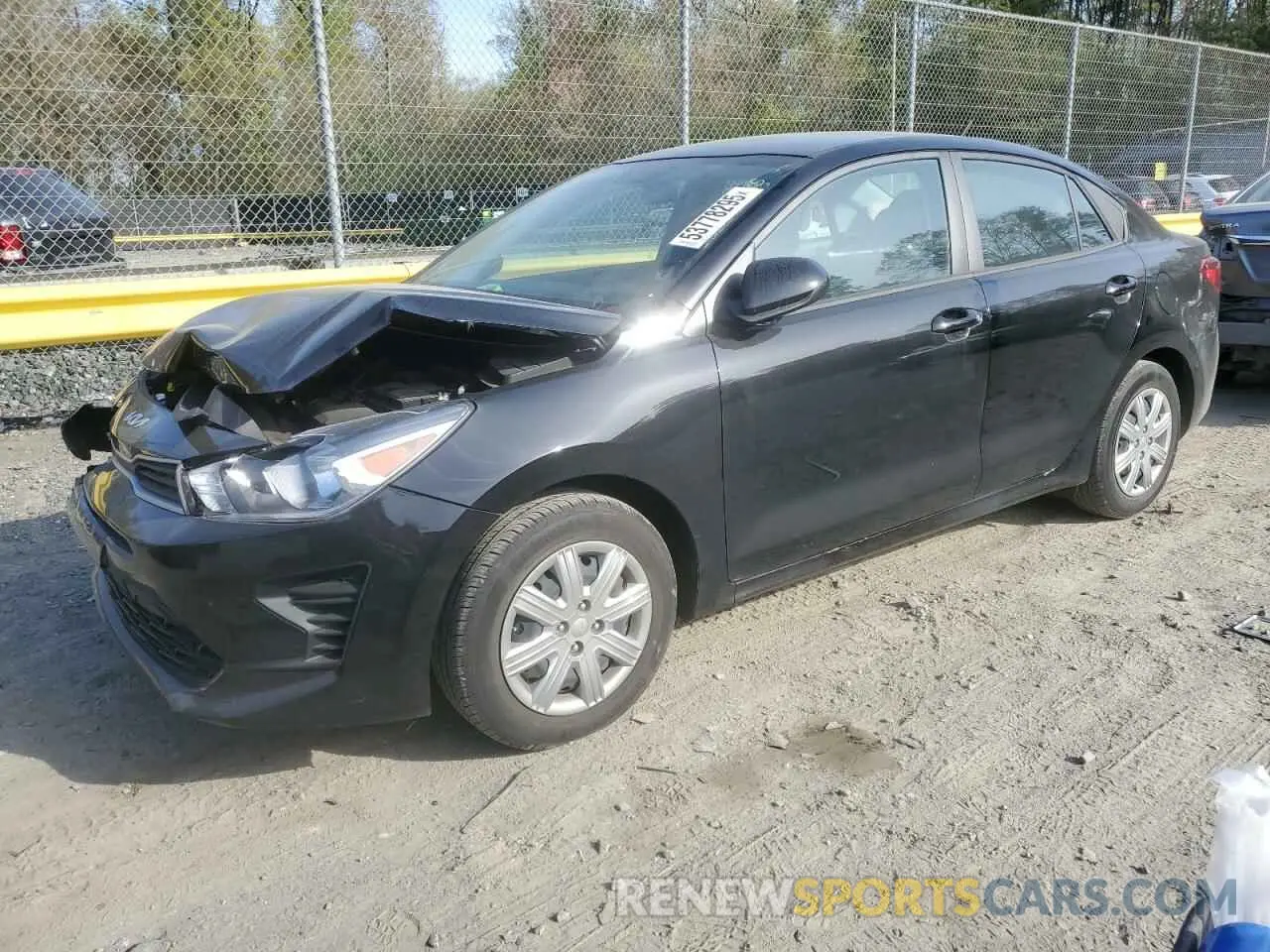 1 Фотография поврежденного автомобиля 3KPA24AD7PE625410 KIA RIO 2023