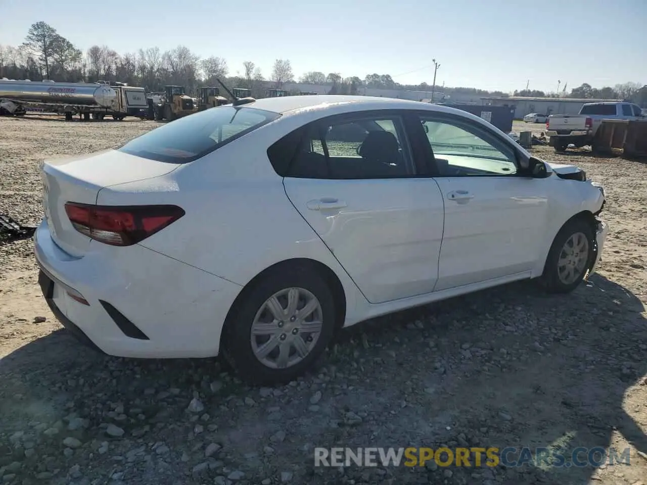 3 Фотография поврежденного автомобиля 3KPA24AD7PE629473 KIA RIO 2023