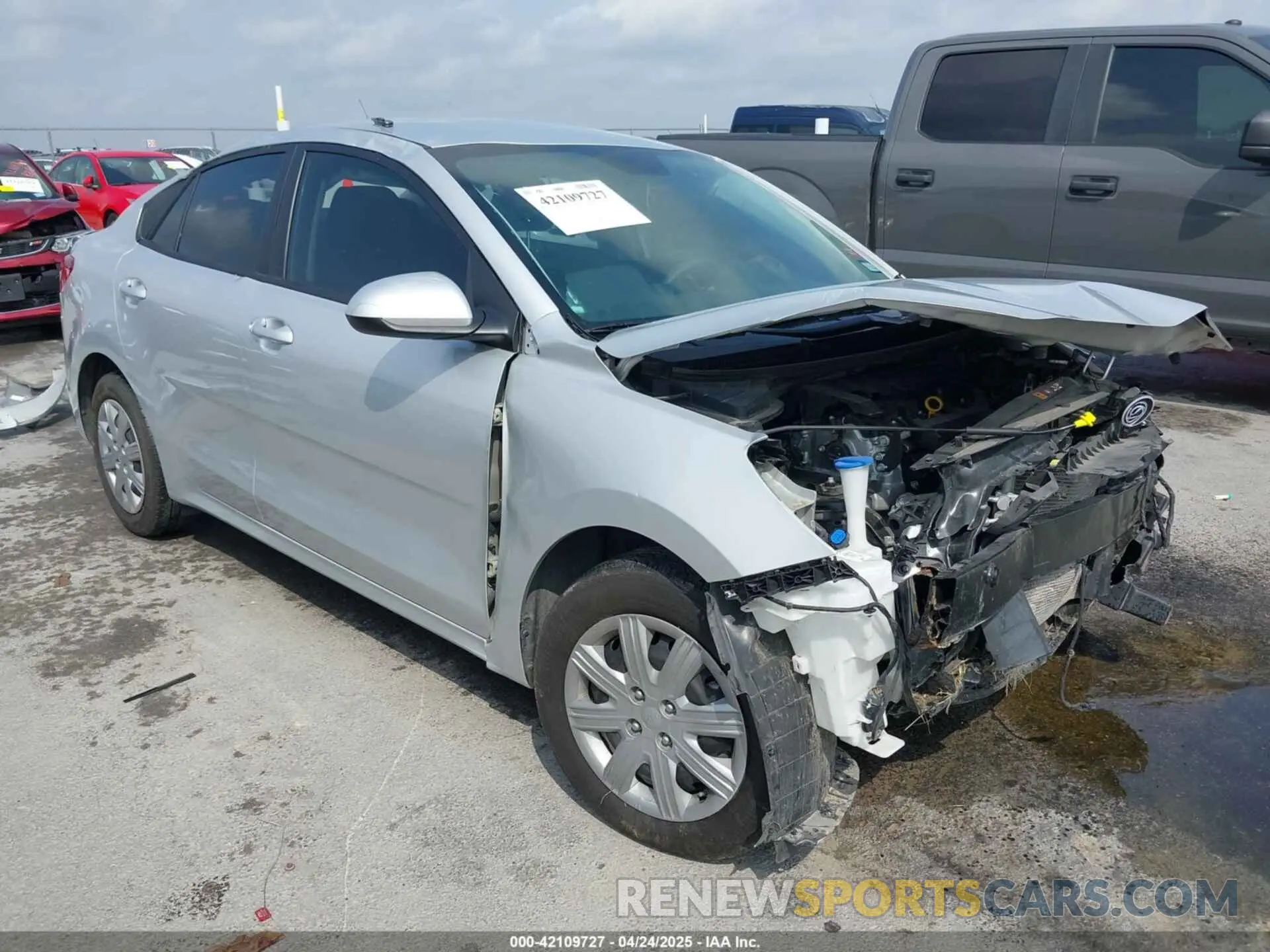 1 Фотография поврежденного автомобиля 3KPA24AD8PE530662 KIA RIO 2023