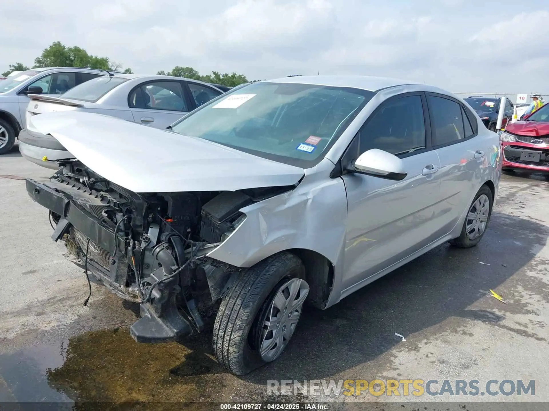2 Фотография поврежденного автомобиля 3KPA24AD8PE530662 KIA RIO 2023