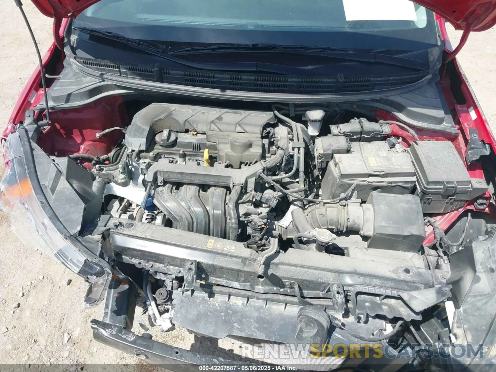 10 Фотография поврежденного автомобиля 3KPA24AD8PE584723 KIA RIO 2023