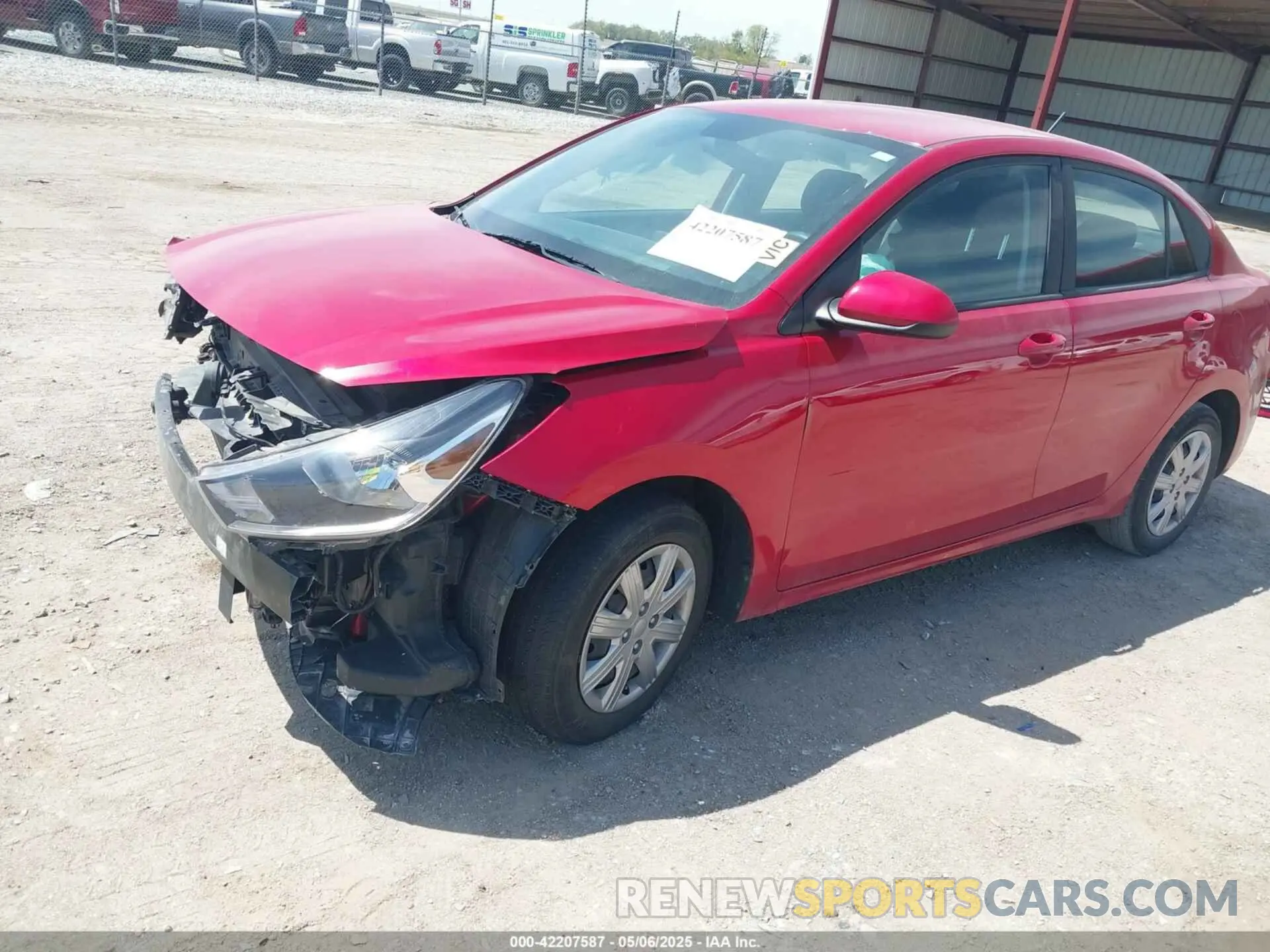 2 Фотография поврежденного автомобиля 3KPA24AD8PE584723 KIA RIO 2023