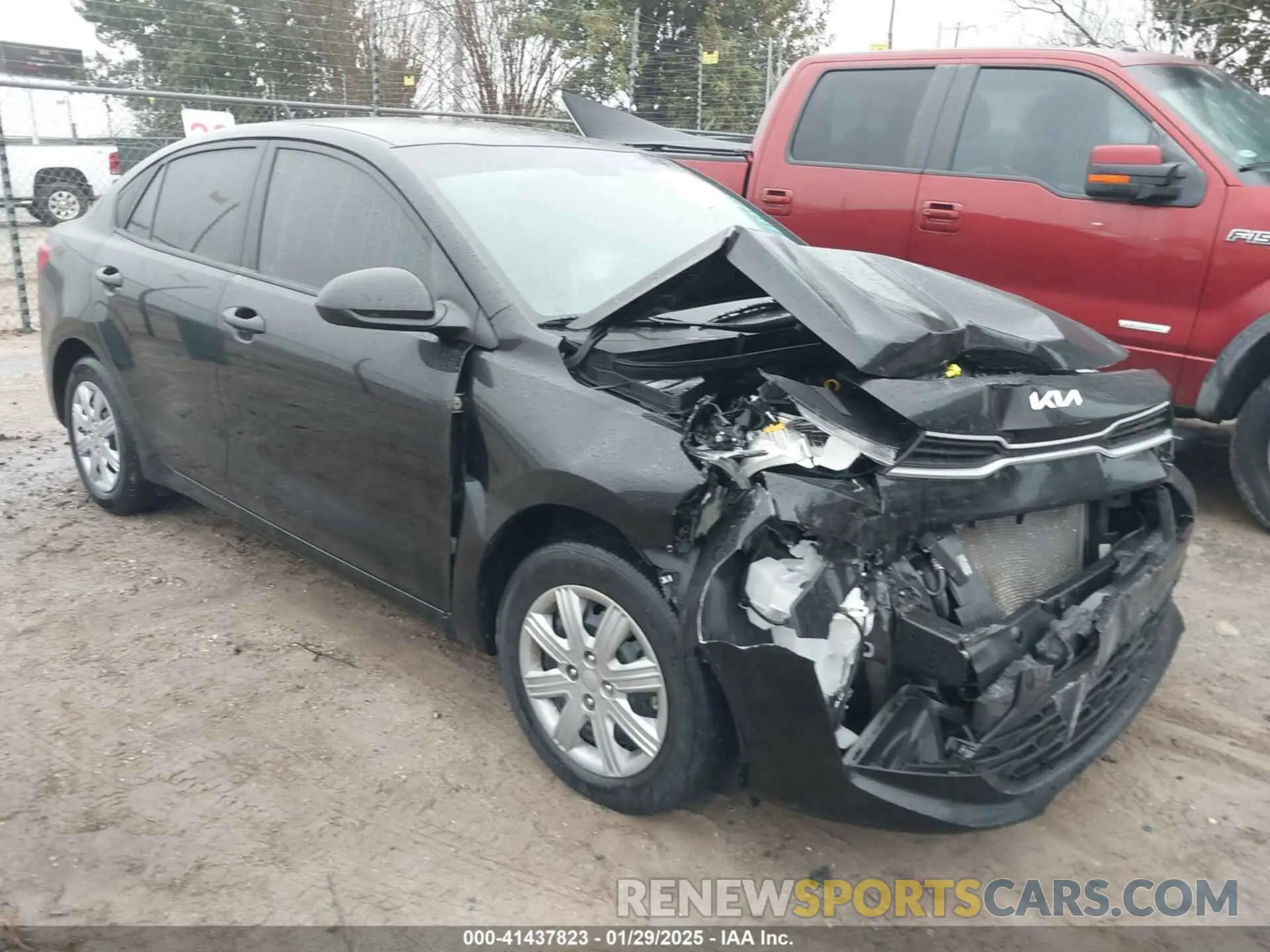 1 Фотография поврежденного автомобиля 3KPA24AD8PE598217 KIA RIO 2023