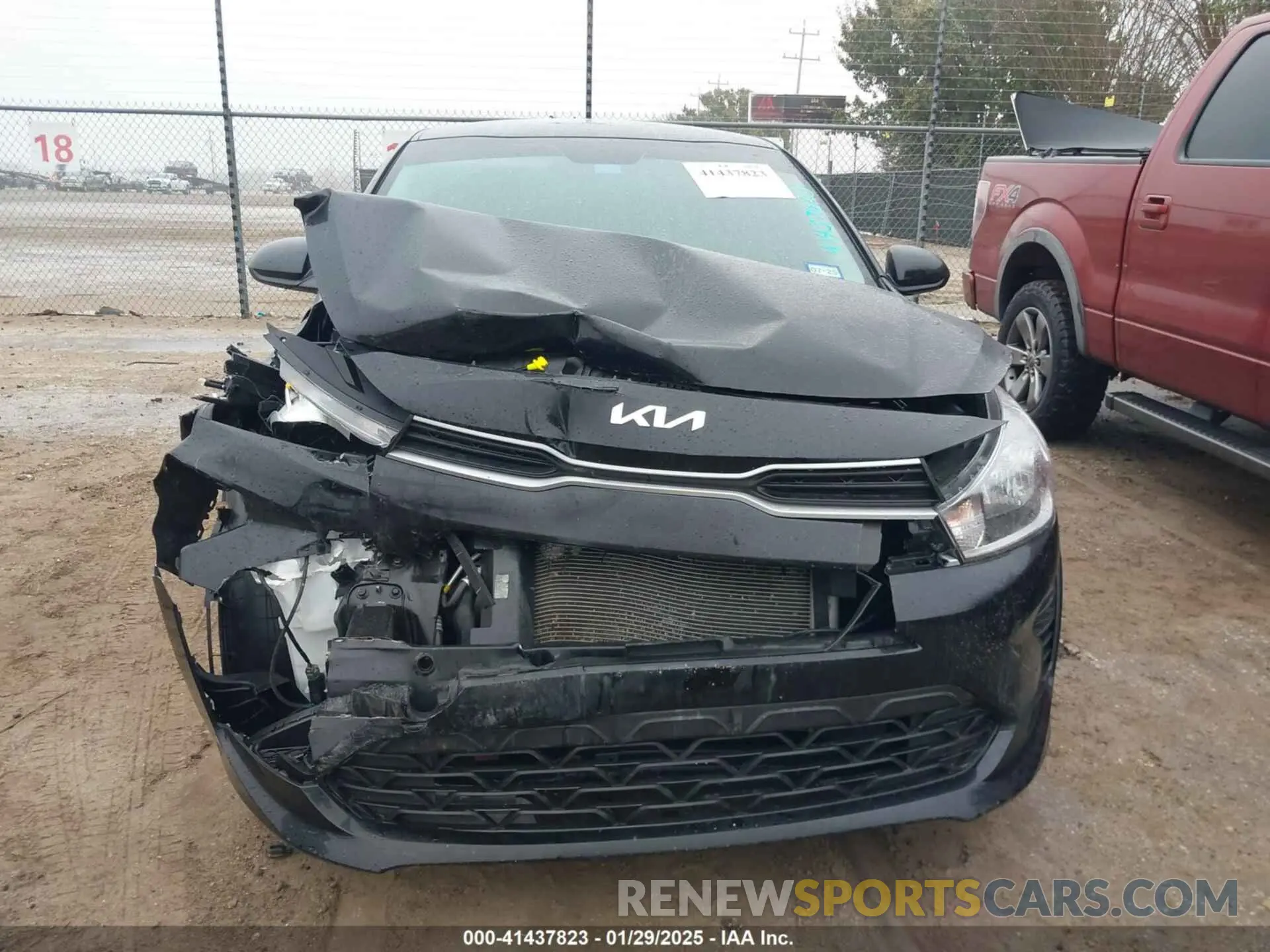 12 Фотография поврежденного автомобиля 3KPA24AD8PE598217 KIA RIO 2023