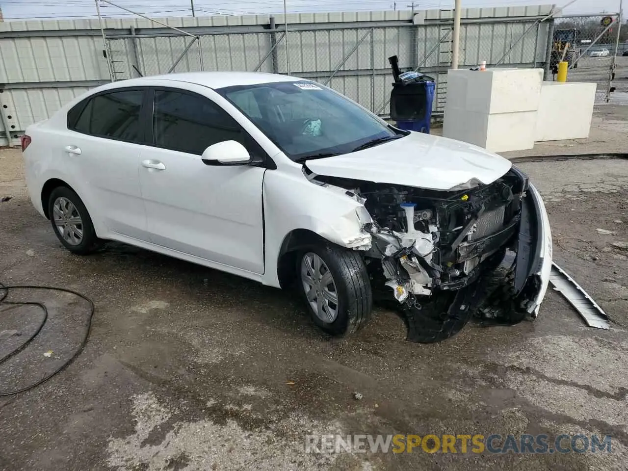 4 Фотография поврежденного автомобиля 3KPA24AD9PE530525 KIA RIO 2023