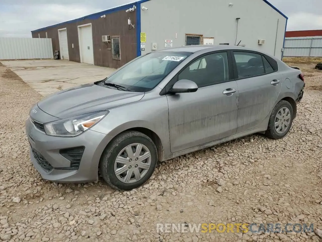 1 Photograph of a damaged car 3KPA24AD9PE553061 KIA RIO 2023