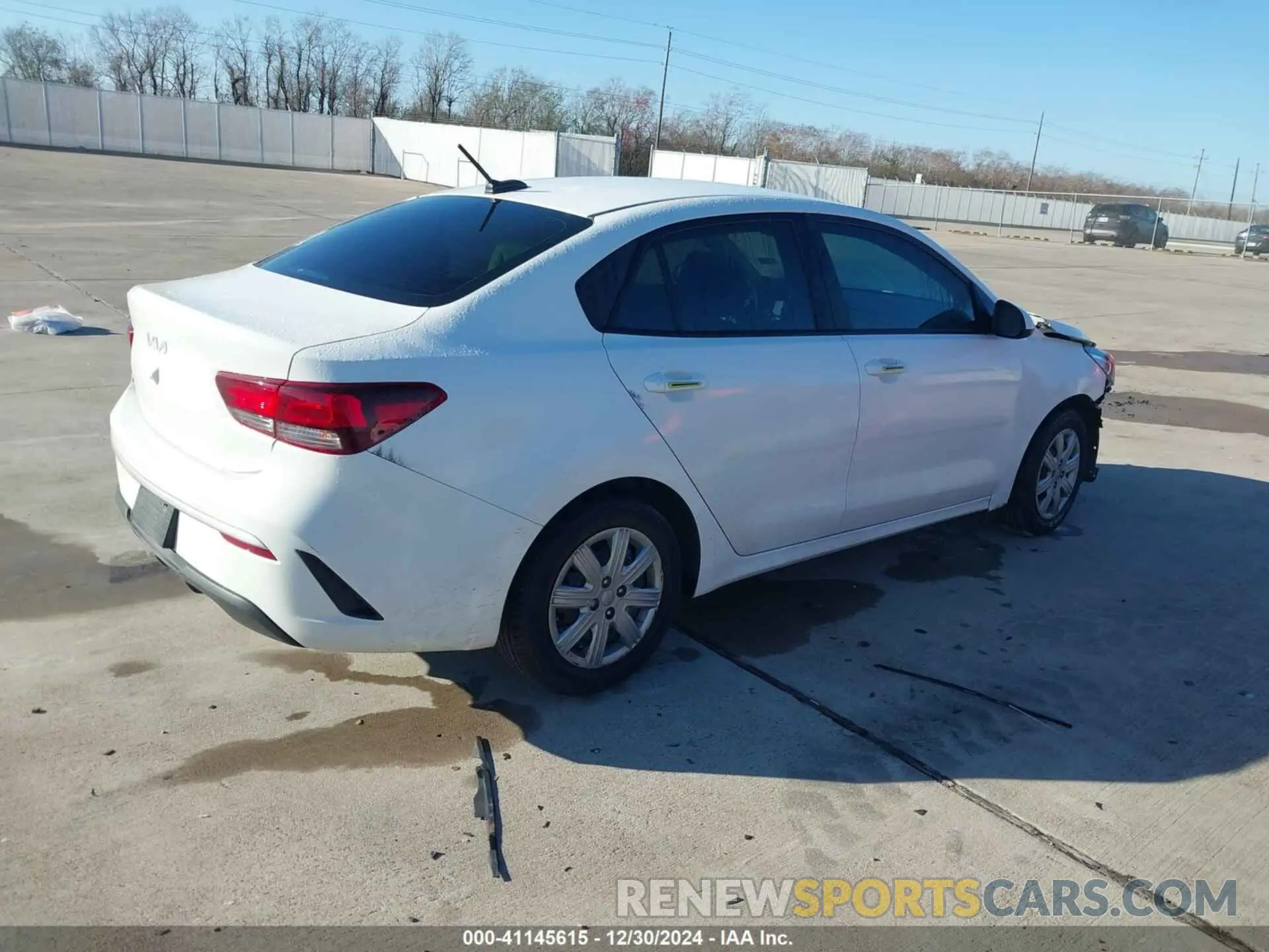 4 Фотография поврежденного автомобиля 3KPA24AD9PE567364 KIA RIO 2023