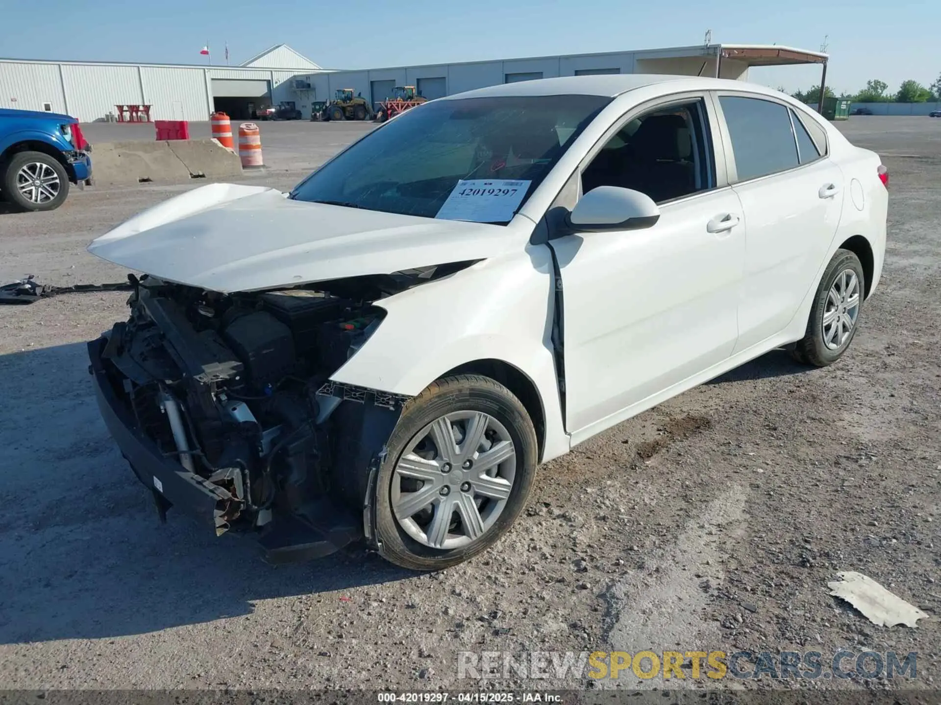 2 Фотография поврежденного автомобиля 3KPA24AD9PE598789 KIA RIO 2023