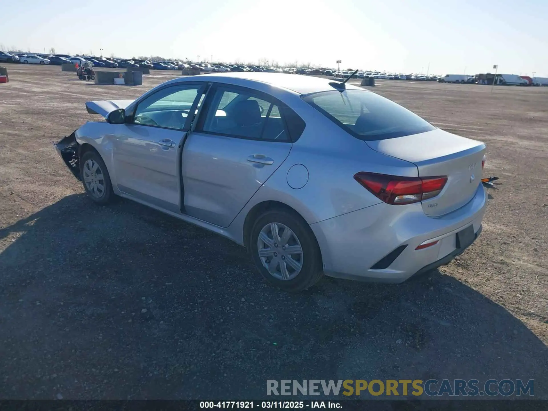 3 Photograph of a damaged car 3KPA24AD9PE618894 KIA RIO 2023