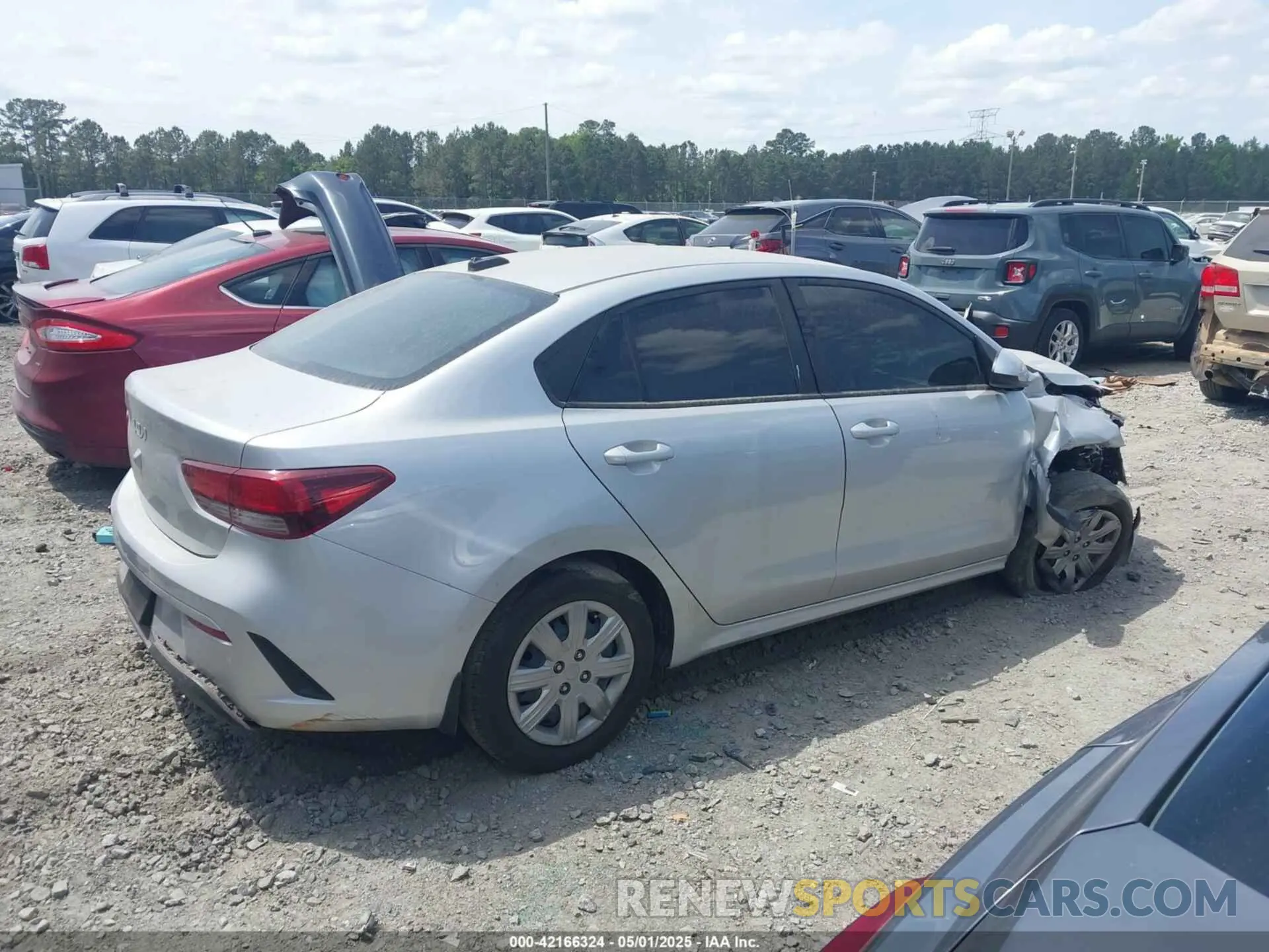 13 Photograph of a damaged car 3KPA24ADXPE521123 KIA RIO 2023