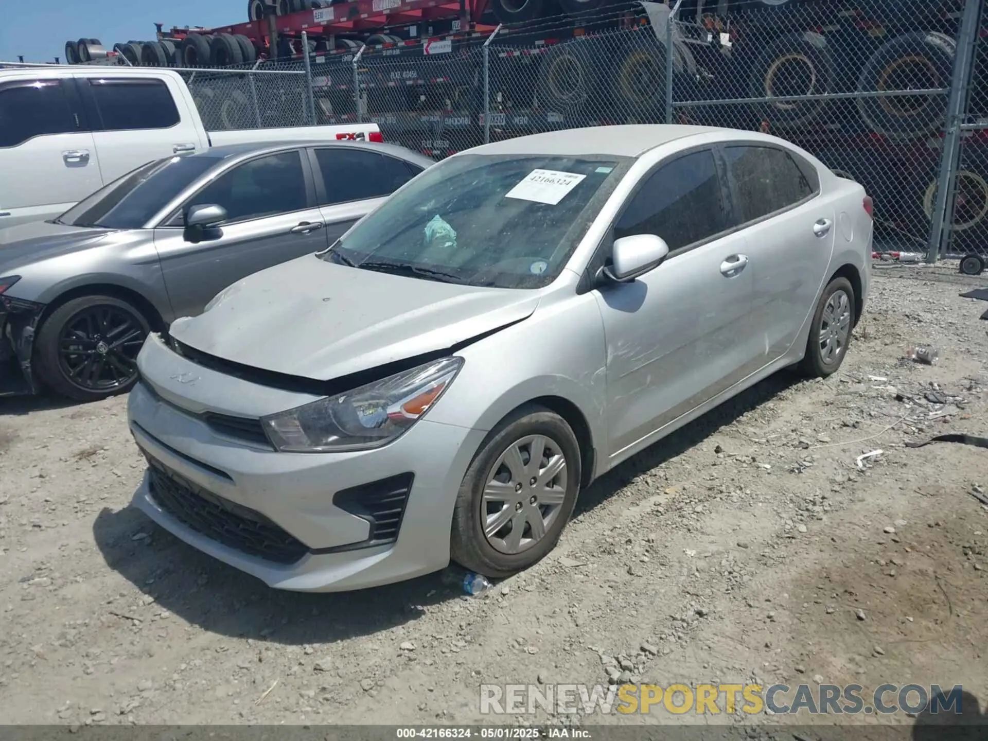 2 Photograph of a damaged car 3KPA24ADXPE521123 KIA RIO 2023