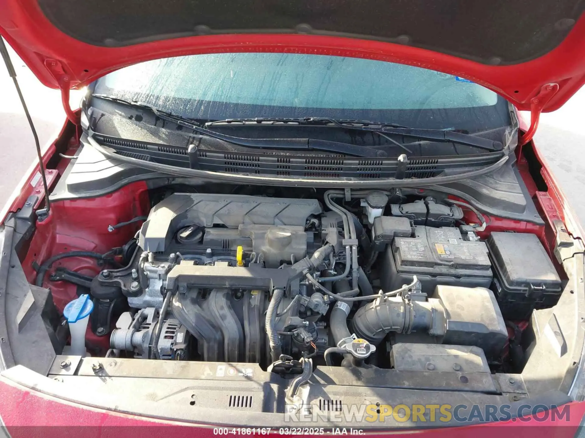 10 Photograph of a damaged car 3KPA24ADXPE548998 KIA RIO 2023