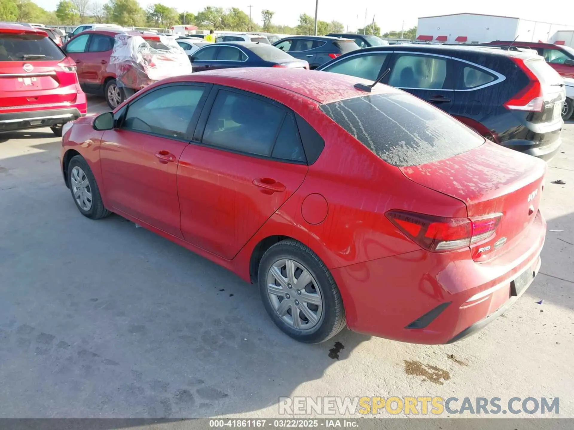 3 Photograph of a damaged car 3KPA24ADXPE548998 KIA RIO 2023