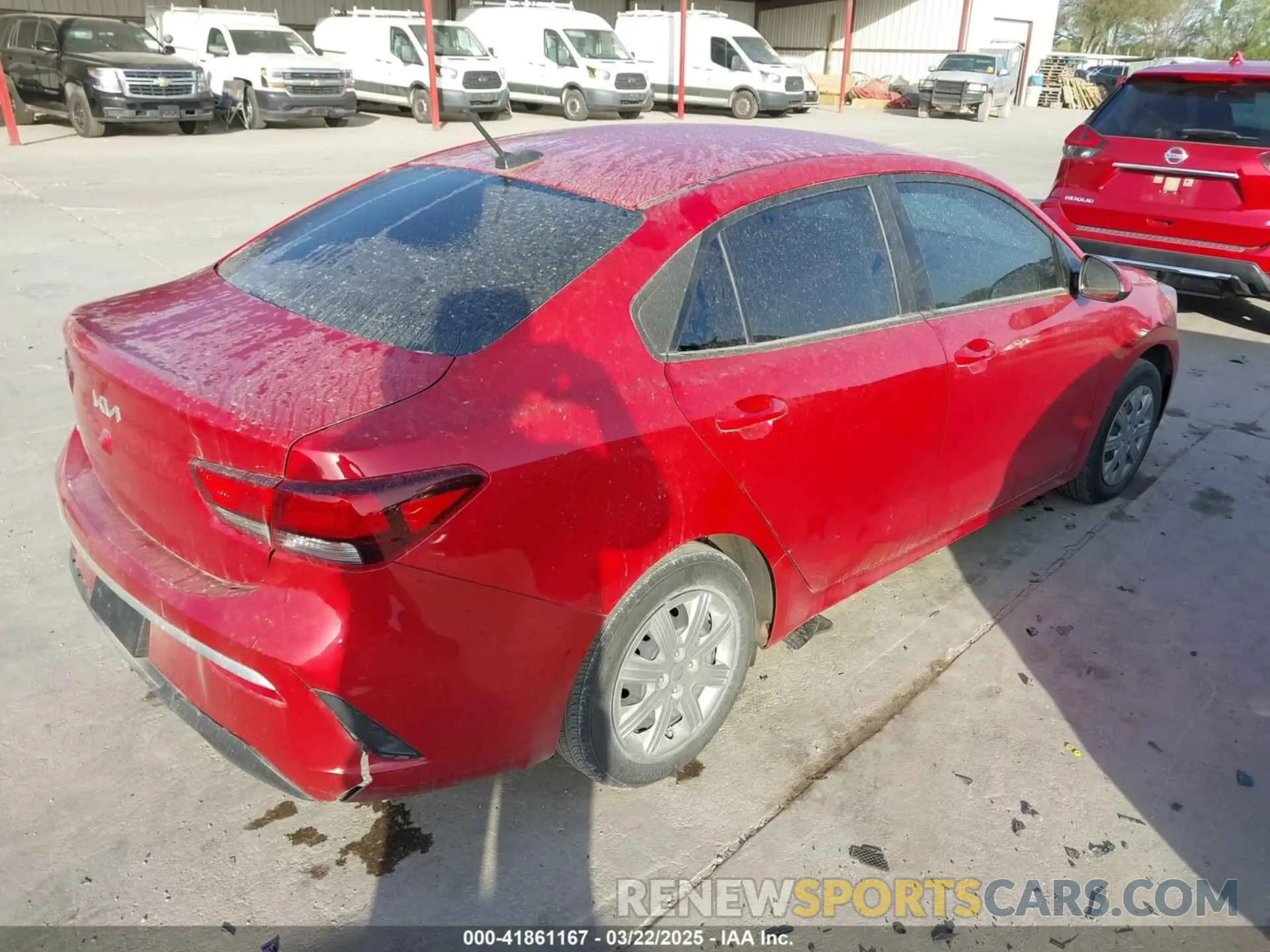 4 Photograph of a damaged car 3KPA24ADXPE548998 KIA RIO 2023